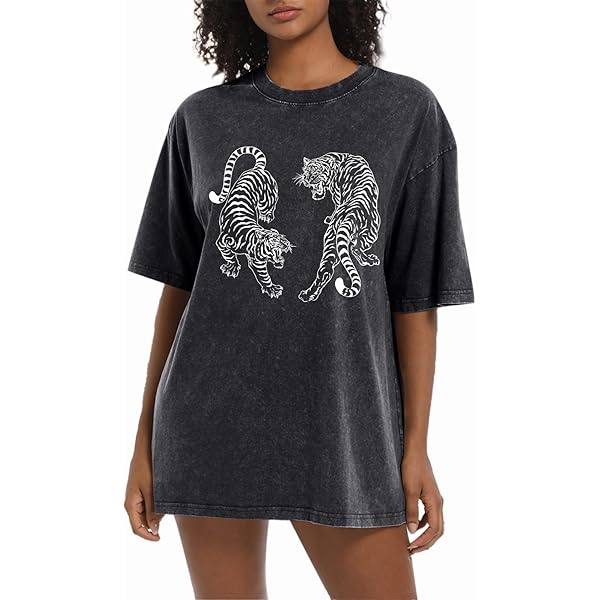 g.o.a peacock print t shirt y2k・グランジ Cotton t-shirt with peacock print